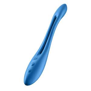 Elastic Game estimulador flexible azul con dos motores independientes